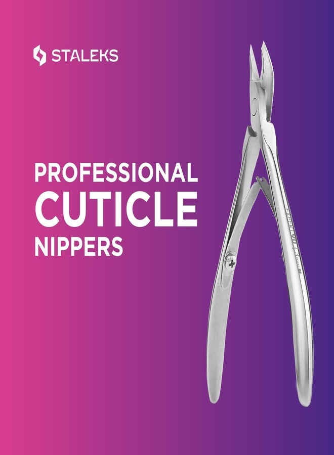 STALEKS PRO Expert 90 3mm Professional Cuticle Nippers – Stainless Steel Skin Nippers for Manicure - Image 4